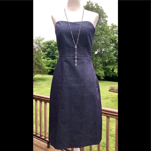 Merona Dresses & Skirts - Merona Denim Strapless Dress